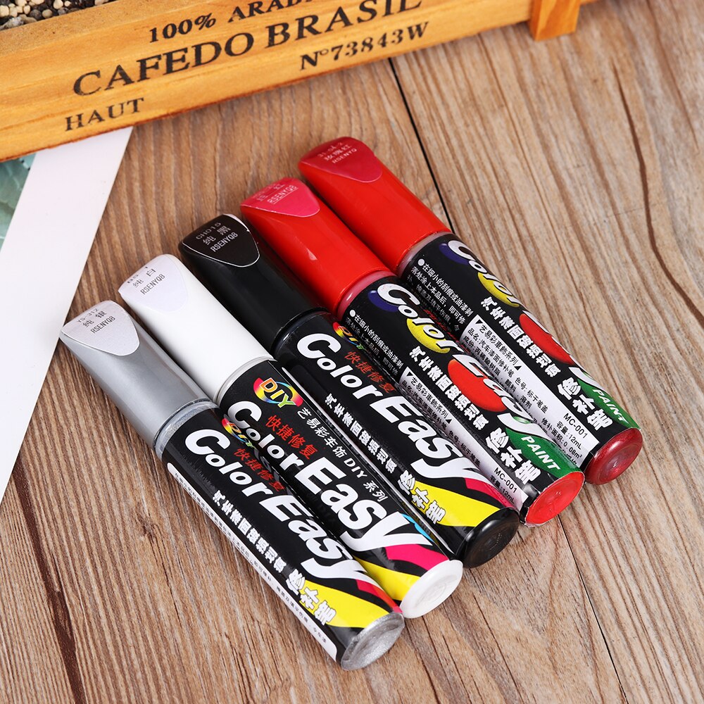 1PC Colors Waterproof Auto Car Coat Paint Pen Touch Up Scratch Clear Repair Remover Maintenance Tool