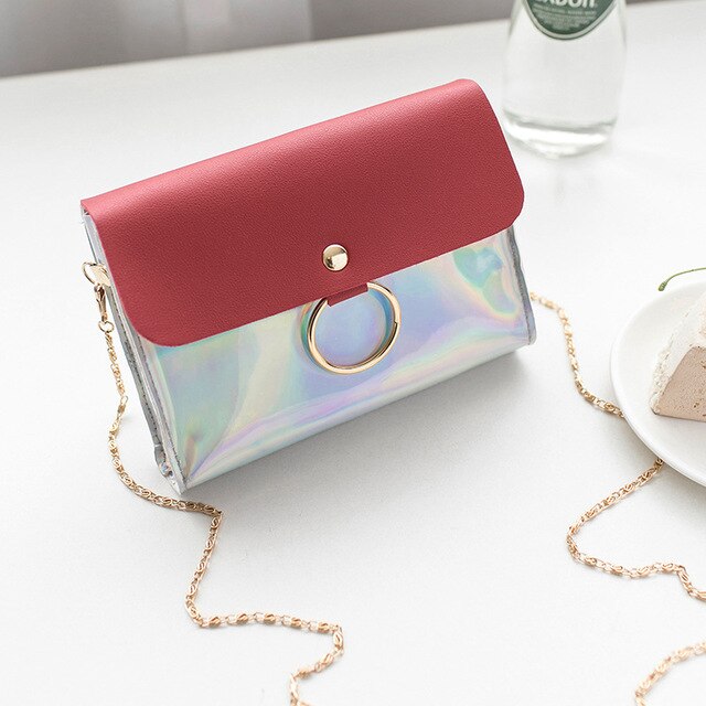 Vrouwen Bloemen Lederen Schoudertas Satchel Handtas Retro Messenger Bag Beroemde Clutch Schoudertassen Bolsa Zak Zwart Wit: Red