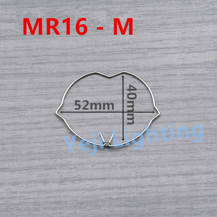 MR16 MR11 lamp cup spring buckle clip Circular round buckle for downlight Spotlight Fixed clip lighting accessories diy