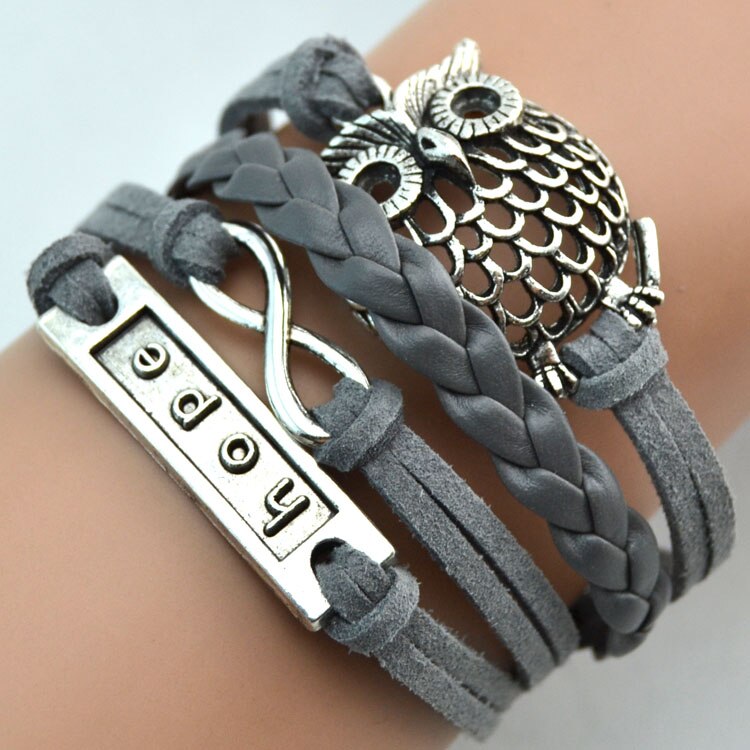 jewelry Chain Girls Heart Charm one direction Bracelets For Women: 15