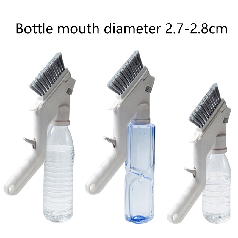 Kitchen Cleaning Tool 5 IN 1 Long Handle Cleaning Brush Removable Sponge Dishwashing Brush Kitchen Cleaner Set