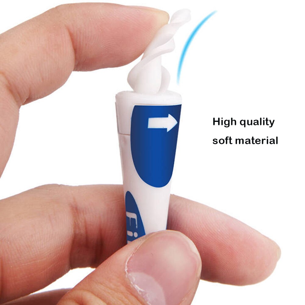 Ear cleaner tool set Soft Spiral Earpick Safety Ear Cleaner Tool oil ear wax remover Cleaning Kit Smart Spiral Ear Wax Remover