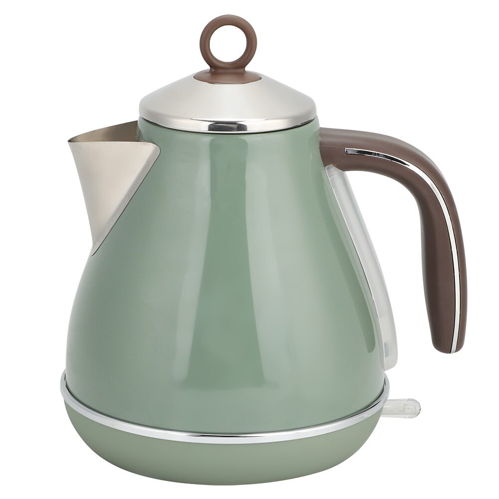 1700ml Stainless Steel Electric Kettle Household Retro Style Tea Water Boiling Pot EU Plug 220V Tool
