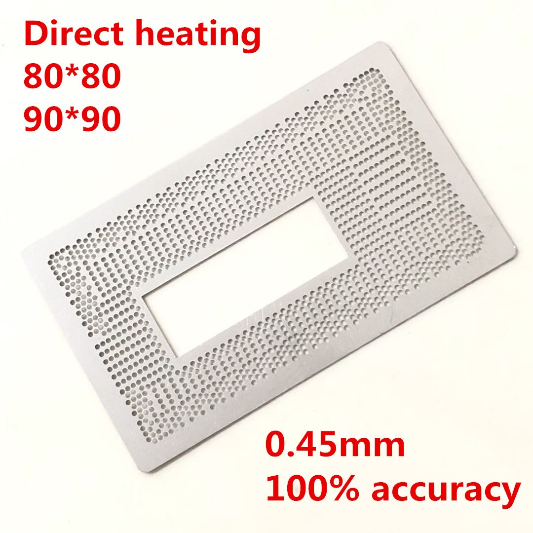 0.45MM Direct heating SR2EU SR2JM SR2EY SR2EZ I7-6500U SR2F0 I5-6300U SR2F1 I7-6600U SR2JC I5-6260U SR2NR SR2NS CPU BGA Stencil
