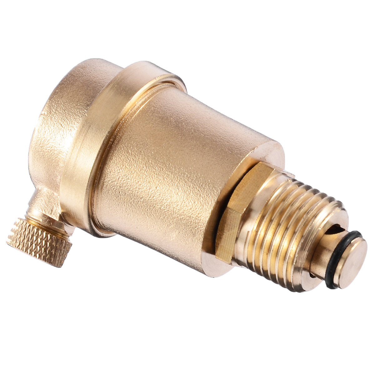 1.0 MPa 1/2" Brass Automatic Air Vent Valve Automatic Air Pressure Vent For Heating System Exhaust Pipes Tool Parts