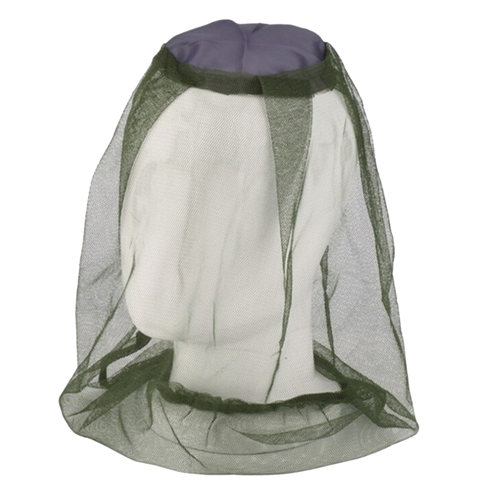 Sombrero de pesca antimosquitos con malla de red, gorra de pescador, antifaz de acampada, protección facial, novedad de