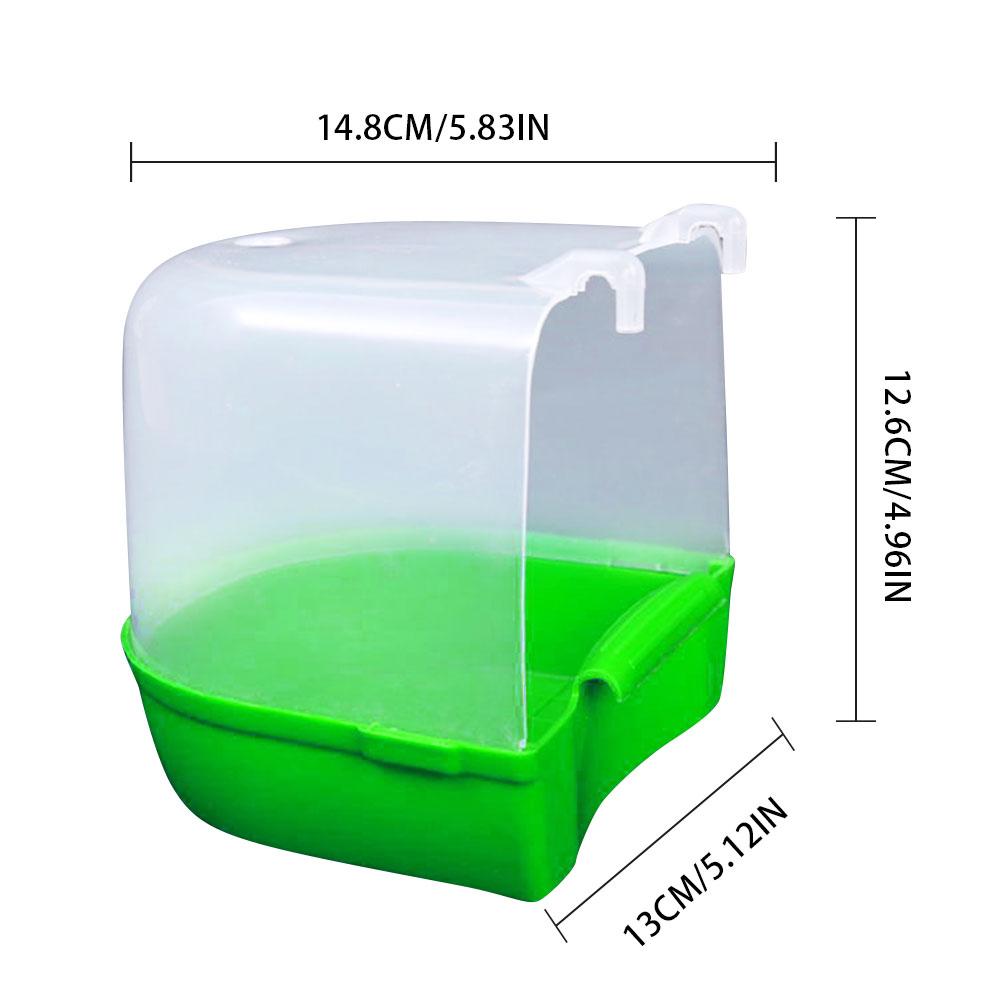 Parrot Bathing Outdoor Bathing Bird Bathing Basin Bath Bird Cage Parrot Supplies For Small Birds Canary Budgerigar