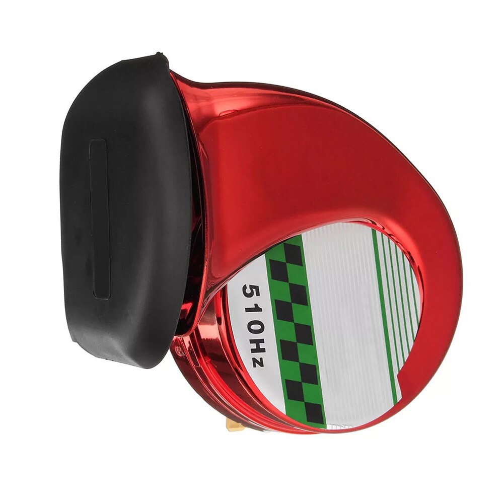 12V 130dB Piezas de motocicleta ABS coche ligero impermeable sonido único sonido sirena camión Anti corrosión bocina de aire de caracol
