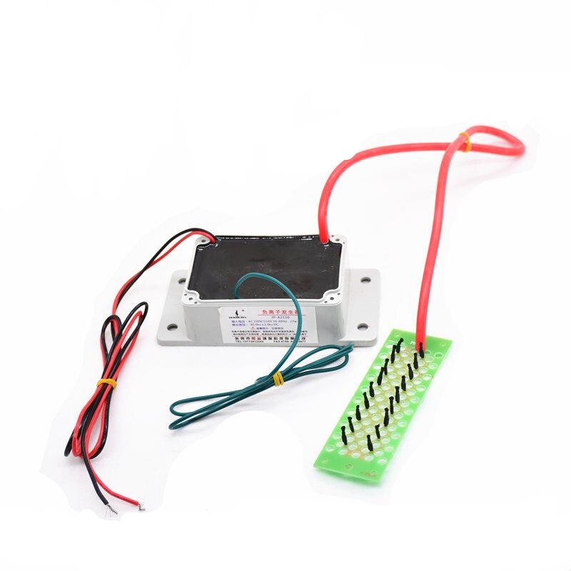 Special Offer Product Small Particle Size Negative Ion Generator Ultra High 30KV Release Commercial DIY Air Purification: without plug