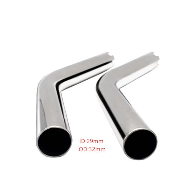 Tubos de acero inoxidable para soporte de caña de pescar, 1-1/8 pulgadas, ID Cut 304