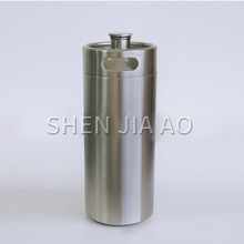304 stainless steel beer barrel large capacity outdoor portable wine container household stainless steel bottle wine set