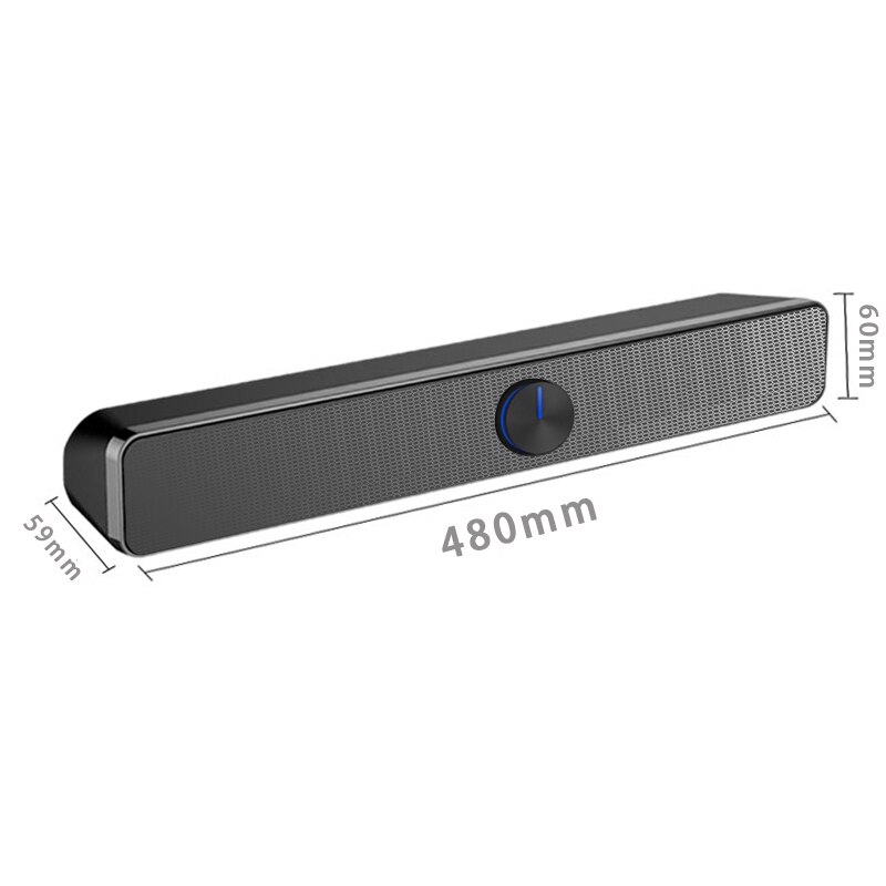 HIFI Portable Wireless Bluetooth Speaker Stereo USB Laptop computer Audio Soundbar mini laptop portable Sound Bar Speakers to pc