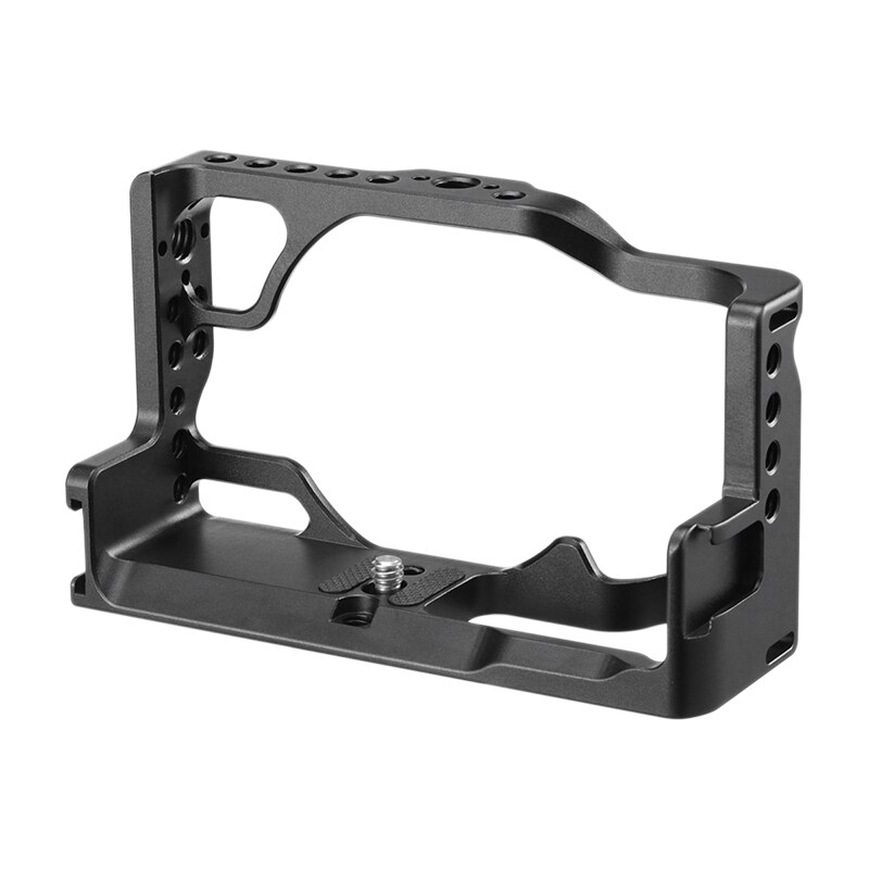 UURig C-M6 Metal Camera Cage for Canon M6 Mark II 1/4 Thread Hole to Top Handle Monitor microphone LED Light