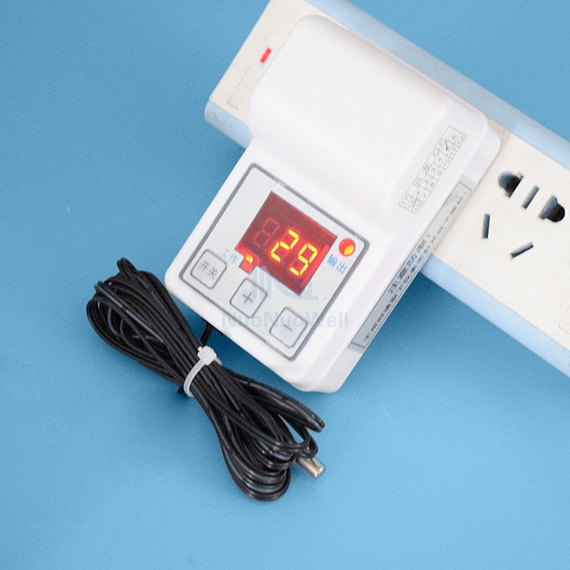 Kasvihuone lastentarha älykäs lämpötilansäädin  ac 220v diy ilma/maaperä lämmitys kaapeli akvaario termostaatti talvi