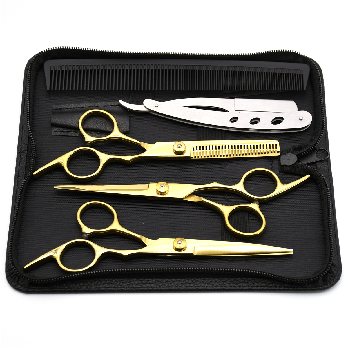 Hairdressing Scissors JP Stainless Hair Cutting Scissors Thinning Shears Barber Scissors Haircut Set