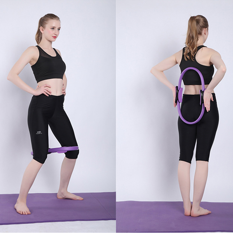 Pilates anneau magique enveloppement Yoga cercle NBR matériel formation musculation 5 couleurs résistant Fitness cercle confortable pratique
