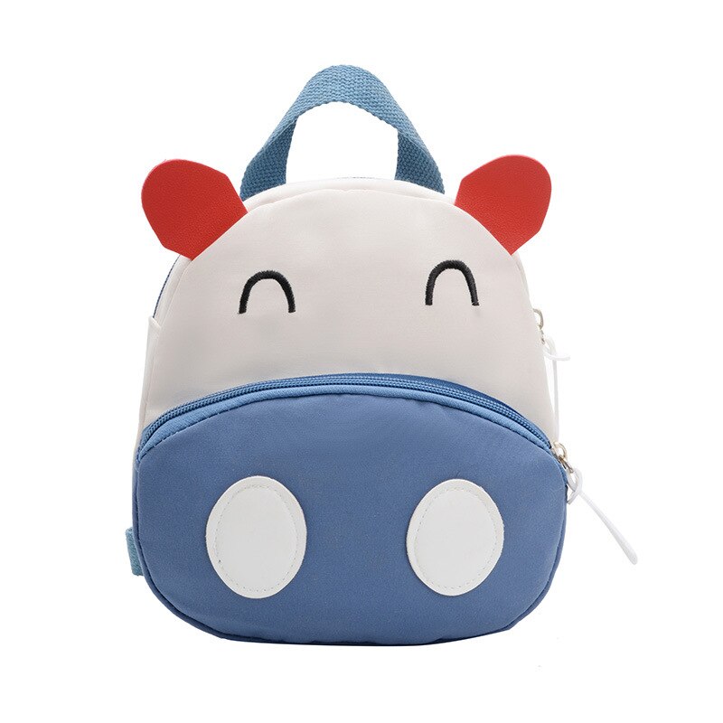 Cartoon Nylon Children Backpacks Kindergarten Schoolbag Mini Kids Backpack Children School Bags Toddler Girls Boy Backpacks: Blue