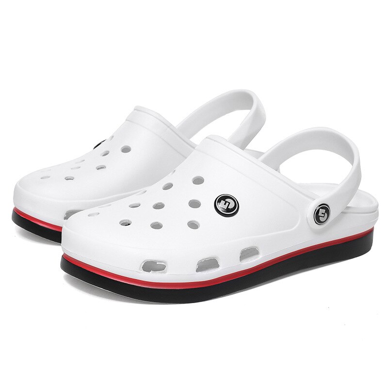Oein sandaler herre tresko tøfler bunn strandsandaler menn tresko sandal komfortabel pustende ankelomslag eva soft