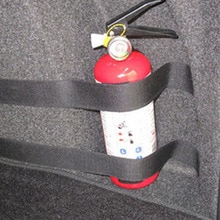 4 stk / sæt ildslukker bil kuffertbælter opbevaringspose magiske bånd fastgørelse bandage beslag klistermærker stropper fastgørelse bil styling
