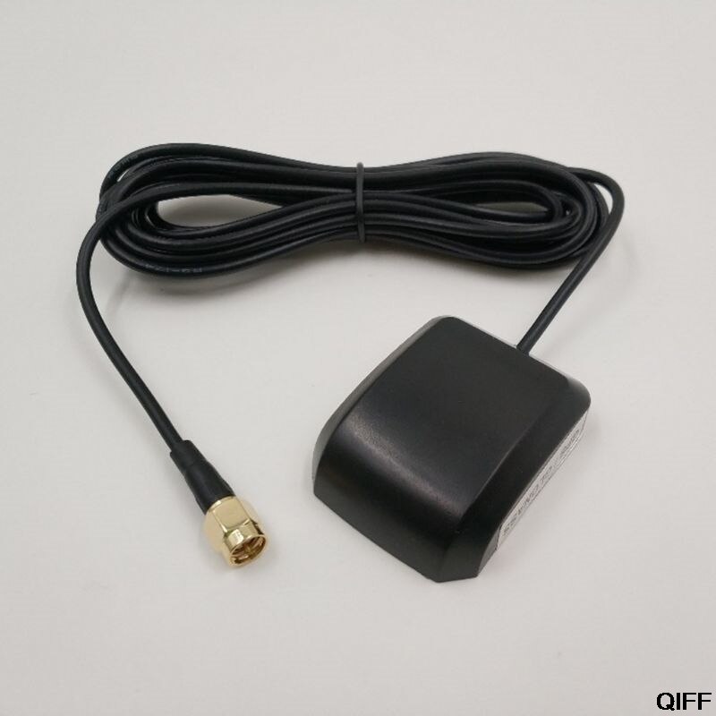 Car GPS Receiver SMA Conector 3M cable GPS Antenna car Auto aerial adapter June 12