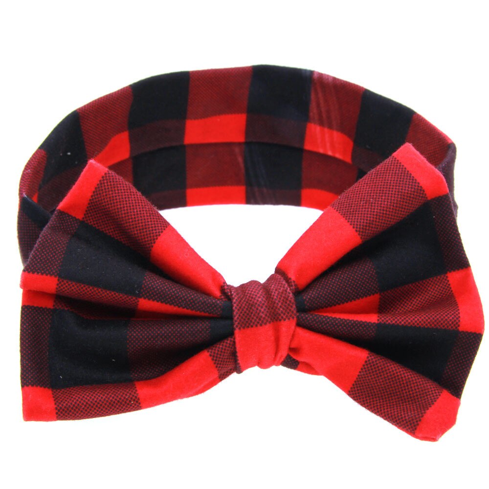 Infant Kleinkind Baby Mädchen Plaid Dot Floral Druck Bowknot Kaninchen Ohren Elastischen Tuch Stirnband Haarband Haar Zubehör