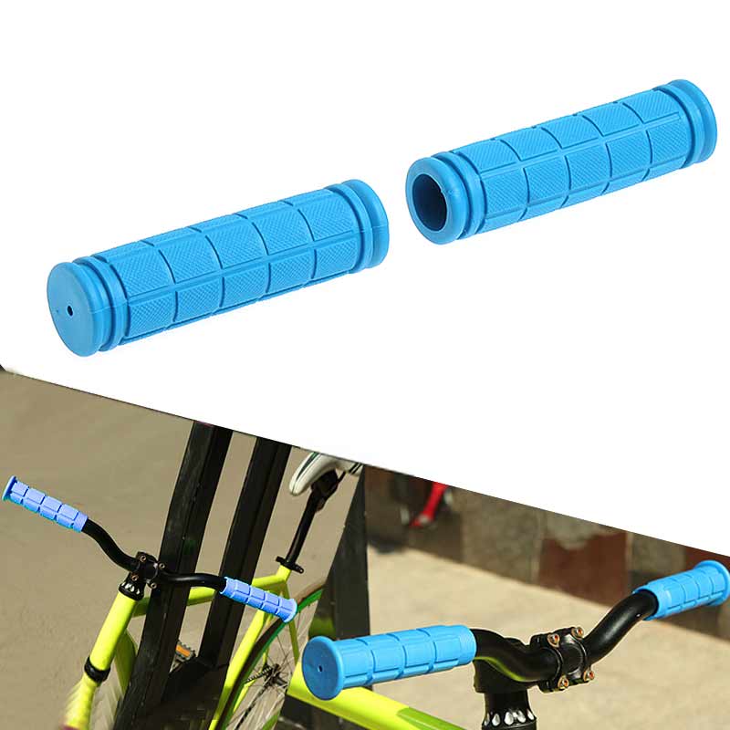 1 par de guidão de bicicleta, peças de borracha macia, ciclismo, mountain bike, scooter, barra de engrenagem fixa, ferramenta de extremidade, acessórios 88