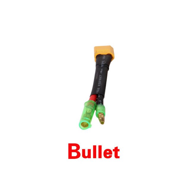 Connecteur de batterie XT60 Dullet T Port Anderson 2 XT90 Anderson 1 Pin, pièce adaptateur de batterie: Bullet