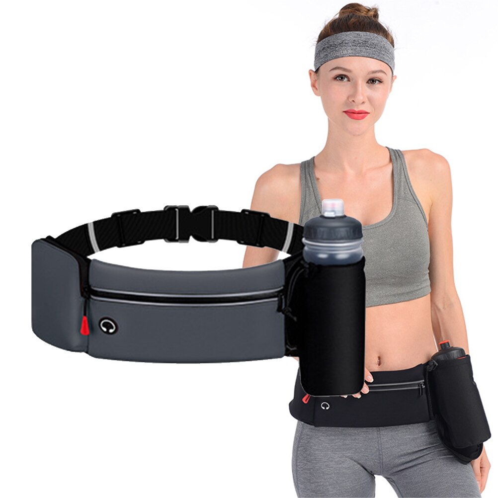 Anti-Diebstahl Pack Laufen Gürtel Taille Taschen Telefon Halter Männer Frauen Fitnessstudio wasserdicht Sport Reisen fanny Pack: A