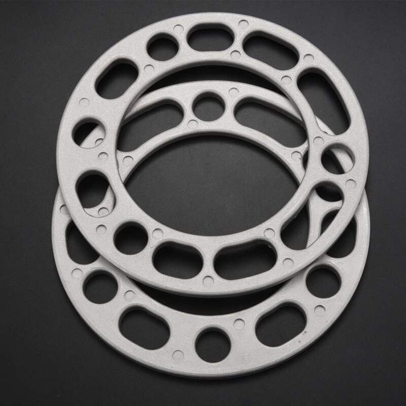 2Pcs /Set Aluminum Alloy Adjusting Shims 6Mm For Jimny Pajero Suv Wheel Spacers