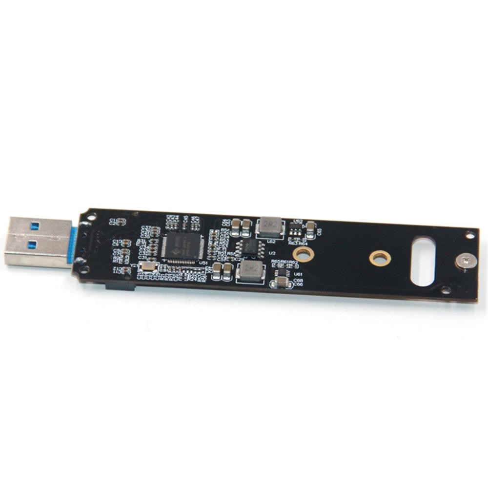 M2 nvme ssd-adapter pcie eksternt hårdt kabinet hdd-kort m .2 to usb 3.1 gen 2 10 gbps m nøgleadapter til 2242 / 2260 / 2280 ssd