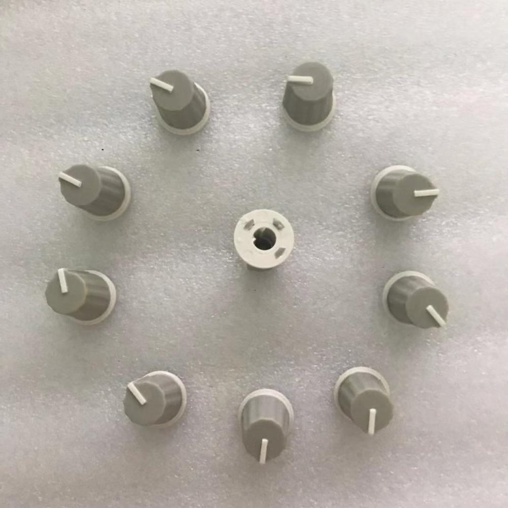 10PCS Replace EQ Rotary Knob For Pioneer DJ MIXER DJM djm-2000 900 850 750 700 800, - DAA1176 DAA1305 -Light gray color