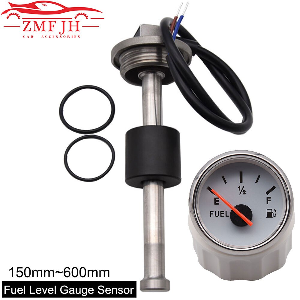 fuel level gauge sensor water tank level indicator oil liquid tank 240ohm/ 190ohm fuel sending unit float switch 150mm ~ 600mm