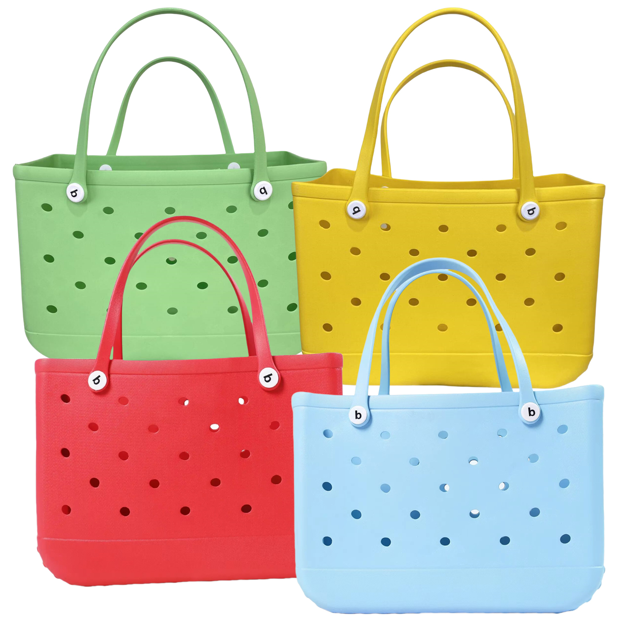 XL extra große Strandtasche aus EVA-Gummi, wasserdicht, für Strand, Reisen, Picknick, Aufbewahrungskorb, Damen-Einkaufshandtasche, Sack Gelee-Einkaufstasche