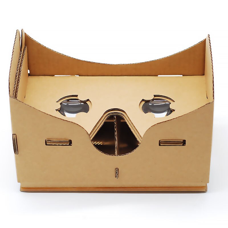 Diy Voor Google Kartonnen Virtual Reality Vr Mobiele Telefoon 3D Bekijken Bril 6.0 "Scherm Voor Google Vr 3D Bril kartonnen Doos