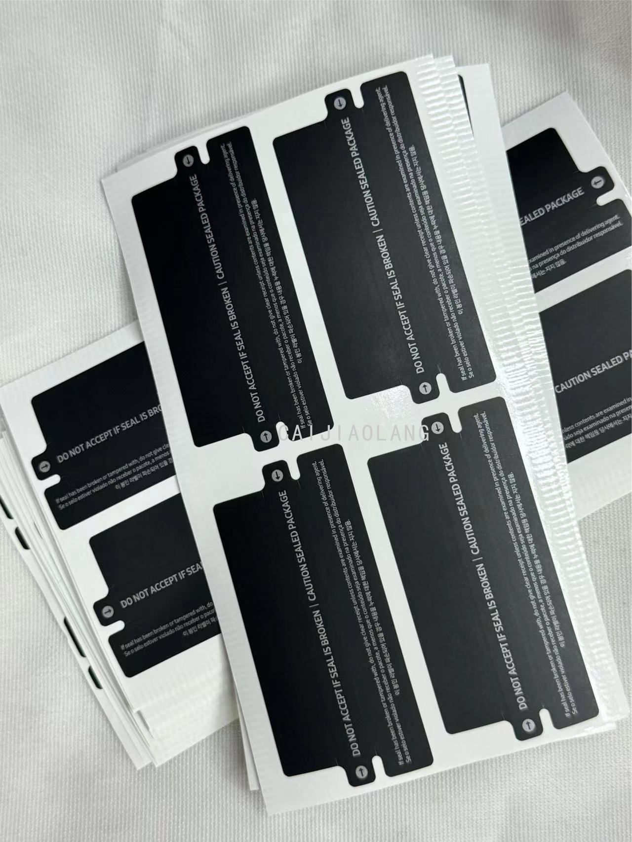 100 sztuk/partia naklejki ze znacznikiem z białą strzałką dla S24 S24 ultra Fold5 s23fe Box etykieta uszczelniająca Film naklejki US EU SA wersja