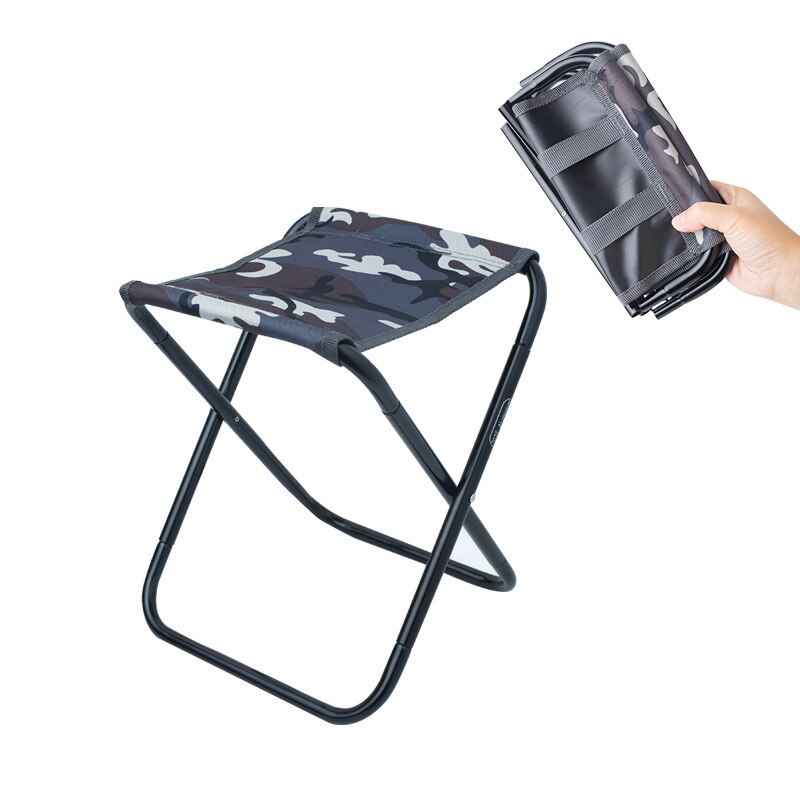 Utomhus camping hopfällbar pall aluminium fiskestol bärbar resa strandstol mazzatåg hopfällbar pall