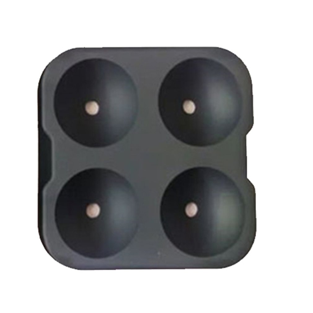 Durable Kitchen Supplies 4 Hole Spherical Ice Cube 4 Grid Silicone Ball Ice Maker 4 With Silicone Ice Cube Mold Summer Neccessar