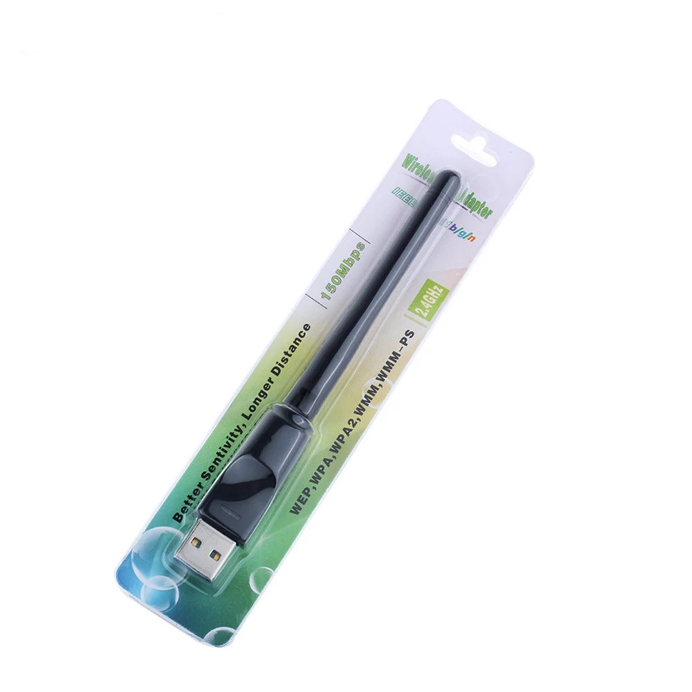 150Mbps Wireless Network Card Mini USB WiFi Adapter LAN Wireless Wifi Receiver Antenna For PC Laptop Windows Network Accessories: Default Title