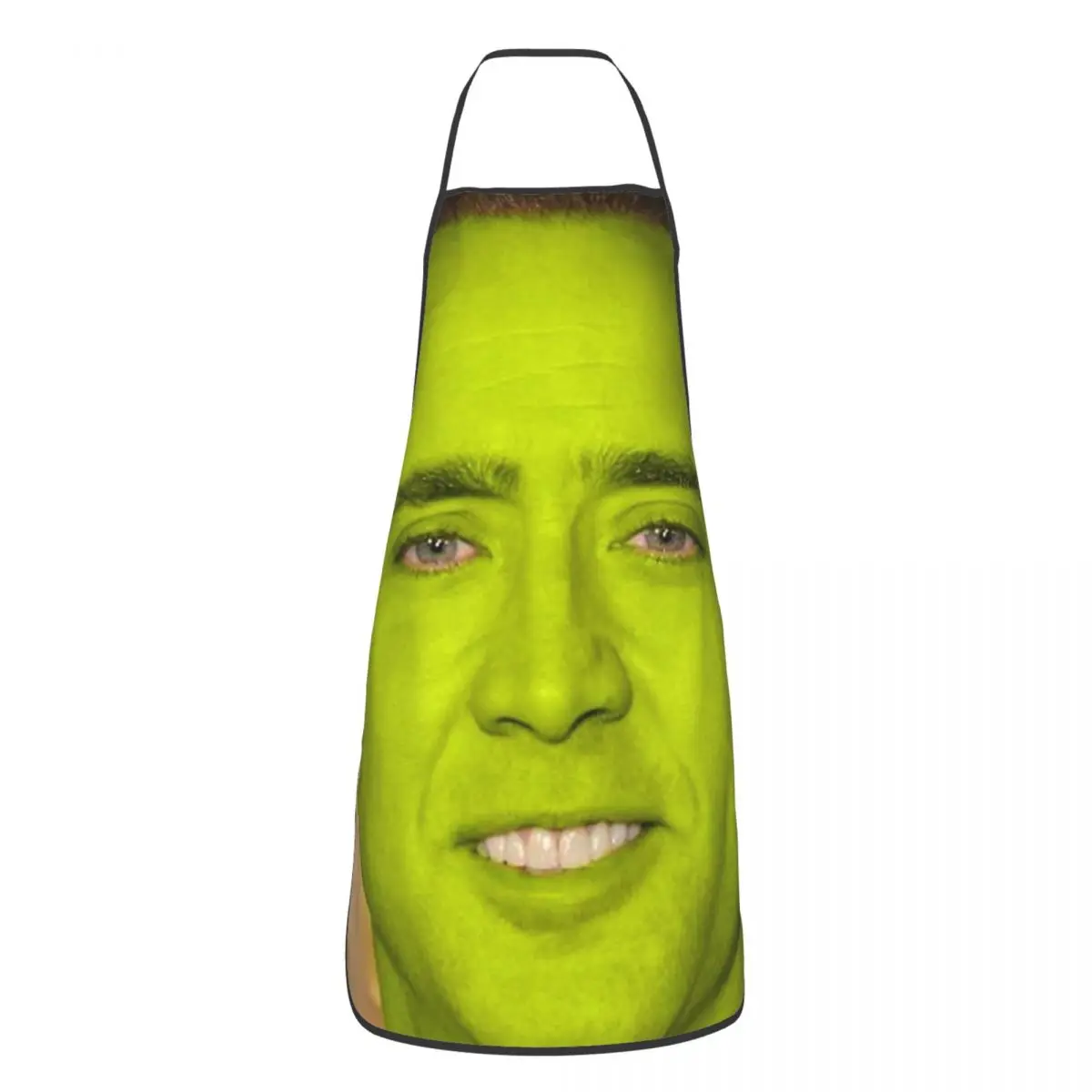 Nicolas Cage Rabbit Apron Women Men Unisex Bib Funny Meme Cooking Kitchen Tablier Cuisine Chef Baking