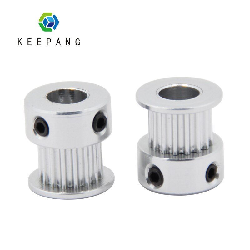 GT2 koło rozrządu luźne 16 20 36 40 otwór koła zębatego 3 5mm aluminiowe zęby zębate szerokość 6 10mm koło pasowe drukarki 3D części do Reprap