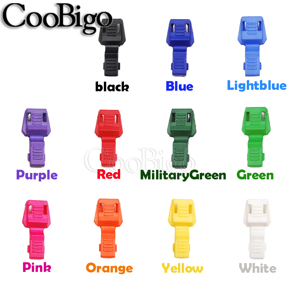 Morsetto Di Bloccaggio Per Cavo In Plastica - Per Paracord Morsetto Di Bloccaggio Per Cavo In Plastica - Per Paracord