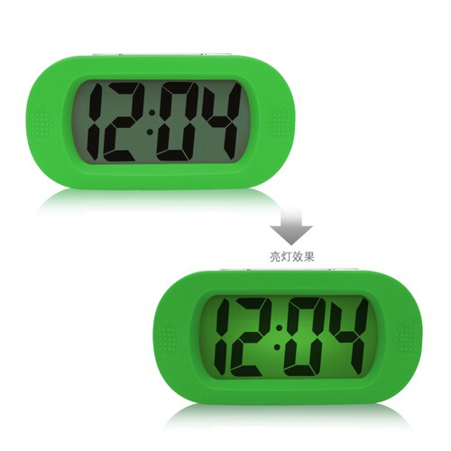 Barn väckarklocka student radiostyrd klocka led relojes despertadores de mesita dagliga nödvändigheter sc  oo50ac: Stil 4