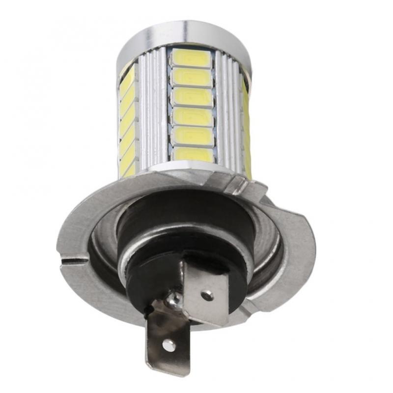 1Pc H7 High Power Led Lamp Super Heldere Witte 5630 Smd 33 Led Auto Fog Rijden Licht Lamp lamp Auto Accessoires