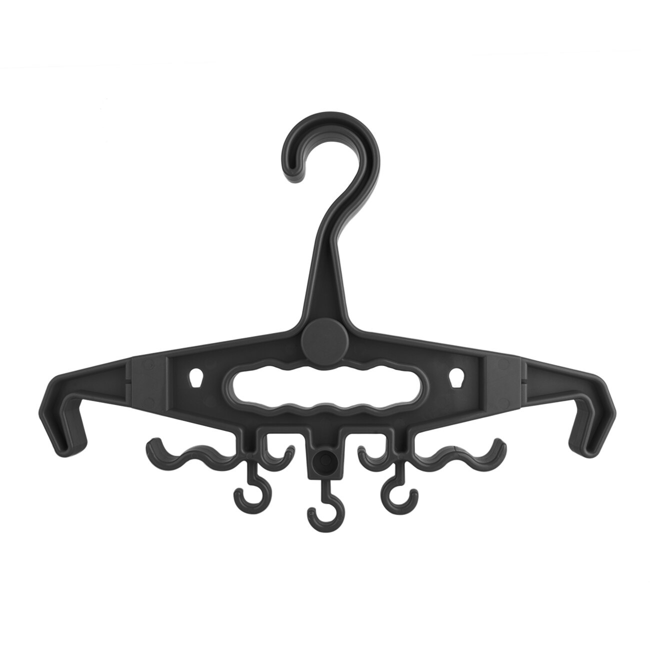 Cabide de roupa de mergulho, suporte de armazenamento para esportes subaquáticos, roupas esportivas, acessórios com tubo de respiração: black-FMA-02