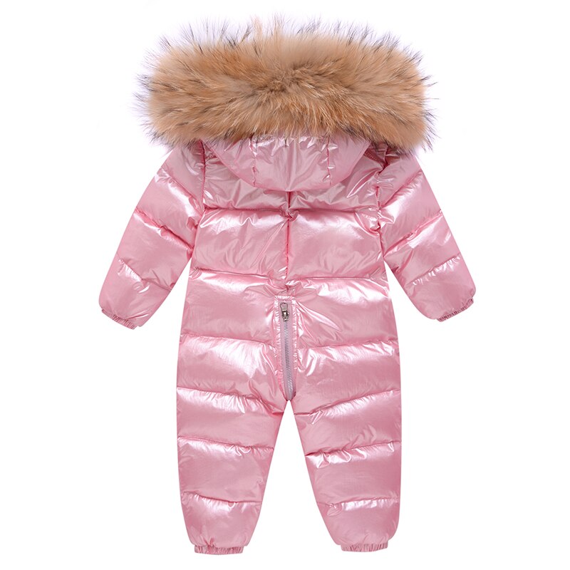 Baby Winter Jumpsuits Kinderkleding Eendendons Jassen Voor Meisjes Jas Kids Jongens Cool Snowsuits Zilver Waterdicht Ourterwear