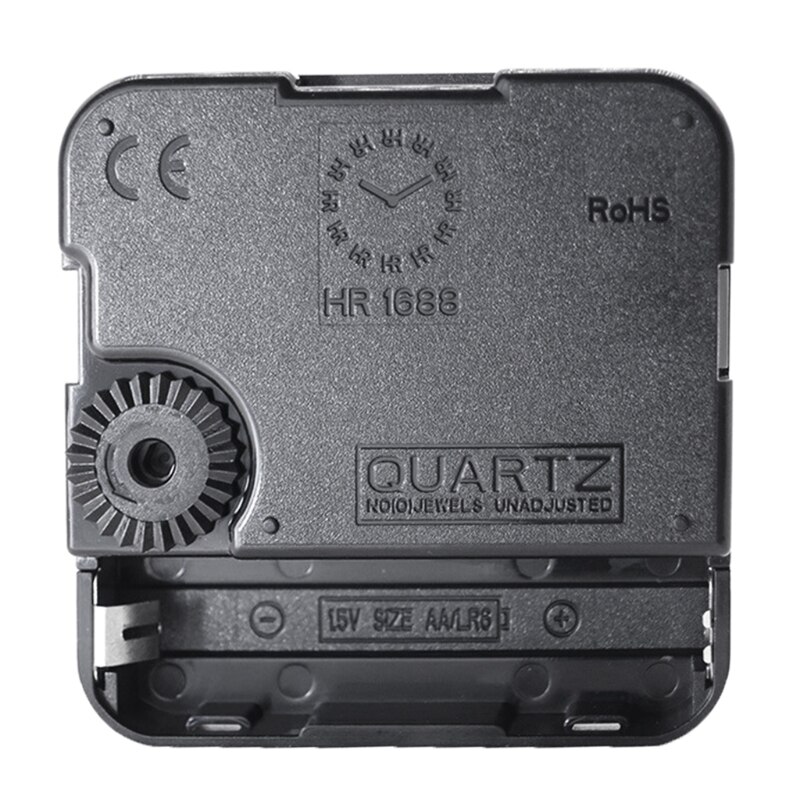 High Torque Quartz Clock Movement Replacement Parts Kit with Long Spade Hands