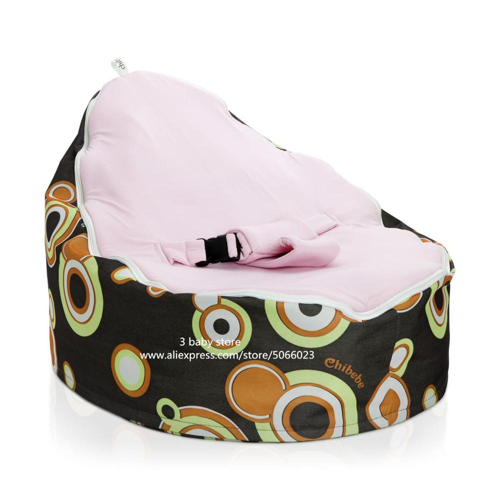 Retro bubbels crème baby zitzak, baby zitzak