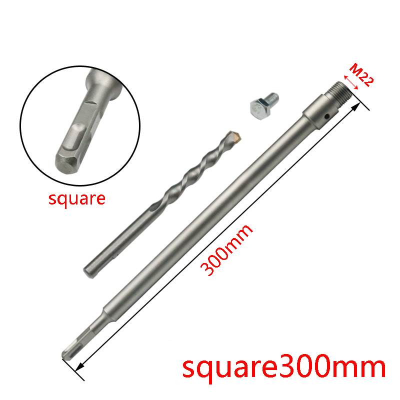 Sds Plus Elektrische Hammer Muur Holle Steen Beton Legering Geperforeerde Airconditioner Installatie Boren 30Mm-160Mm