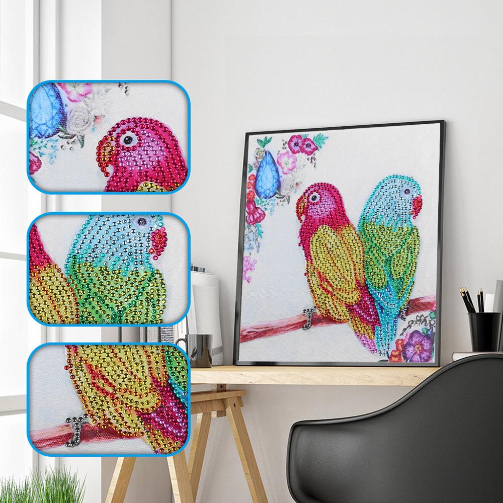 Special Shape Diamond Painting DIY 5D Part Diamond Cross Stitch Kit Crystal Rhinestone embroidery Art: 11