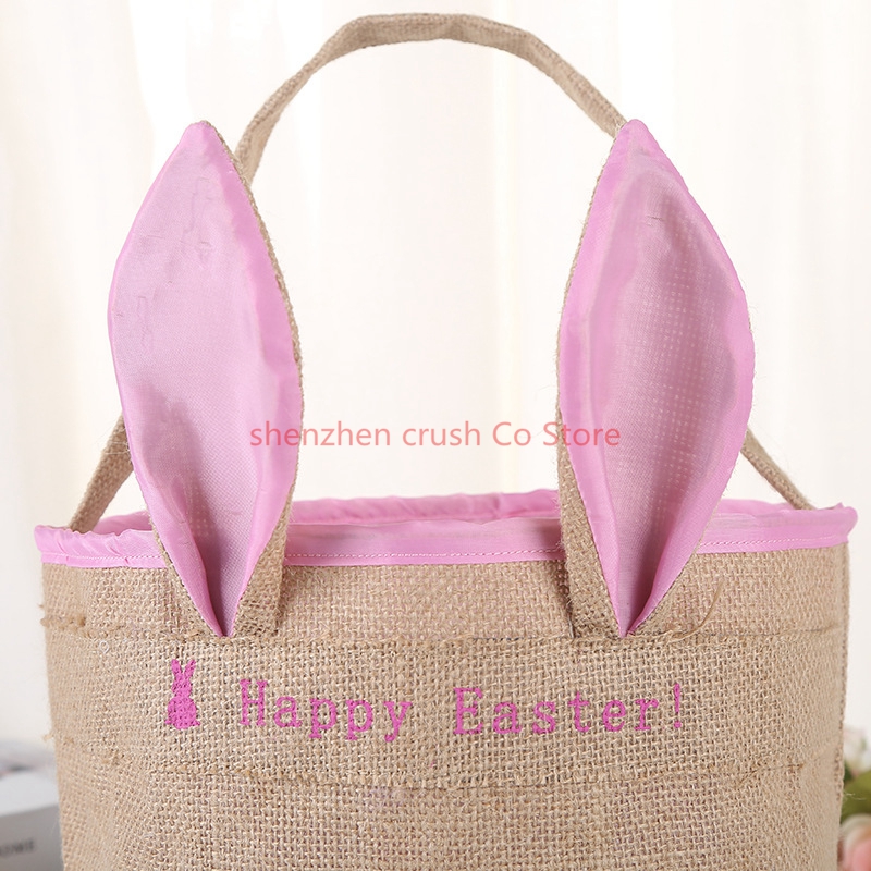 5pcs/lot lily easter bucket good easter basket tote bags kids ester bucket candy tote bags